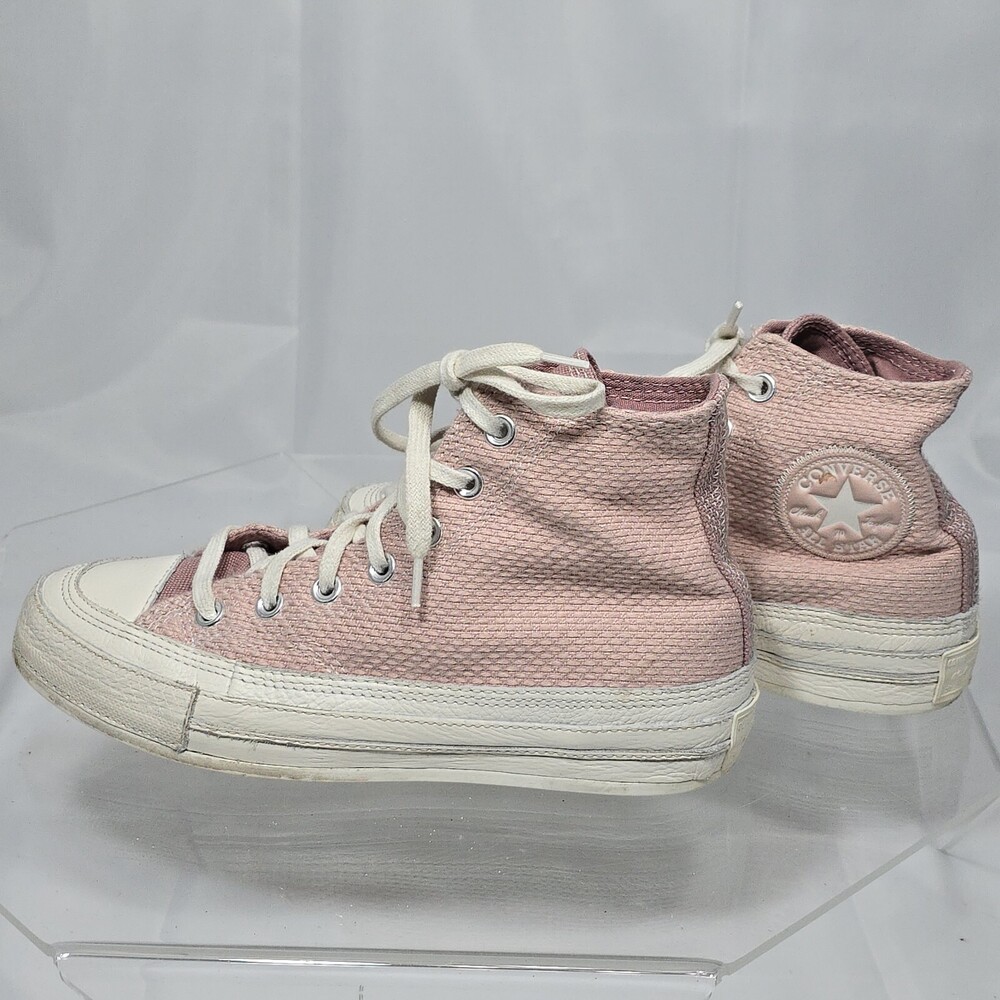 Converse Chuck Taylor All Star 70 Women 7.5 High Top Pink Fabric/Leather A04620C